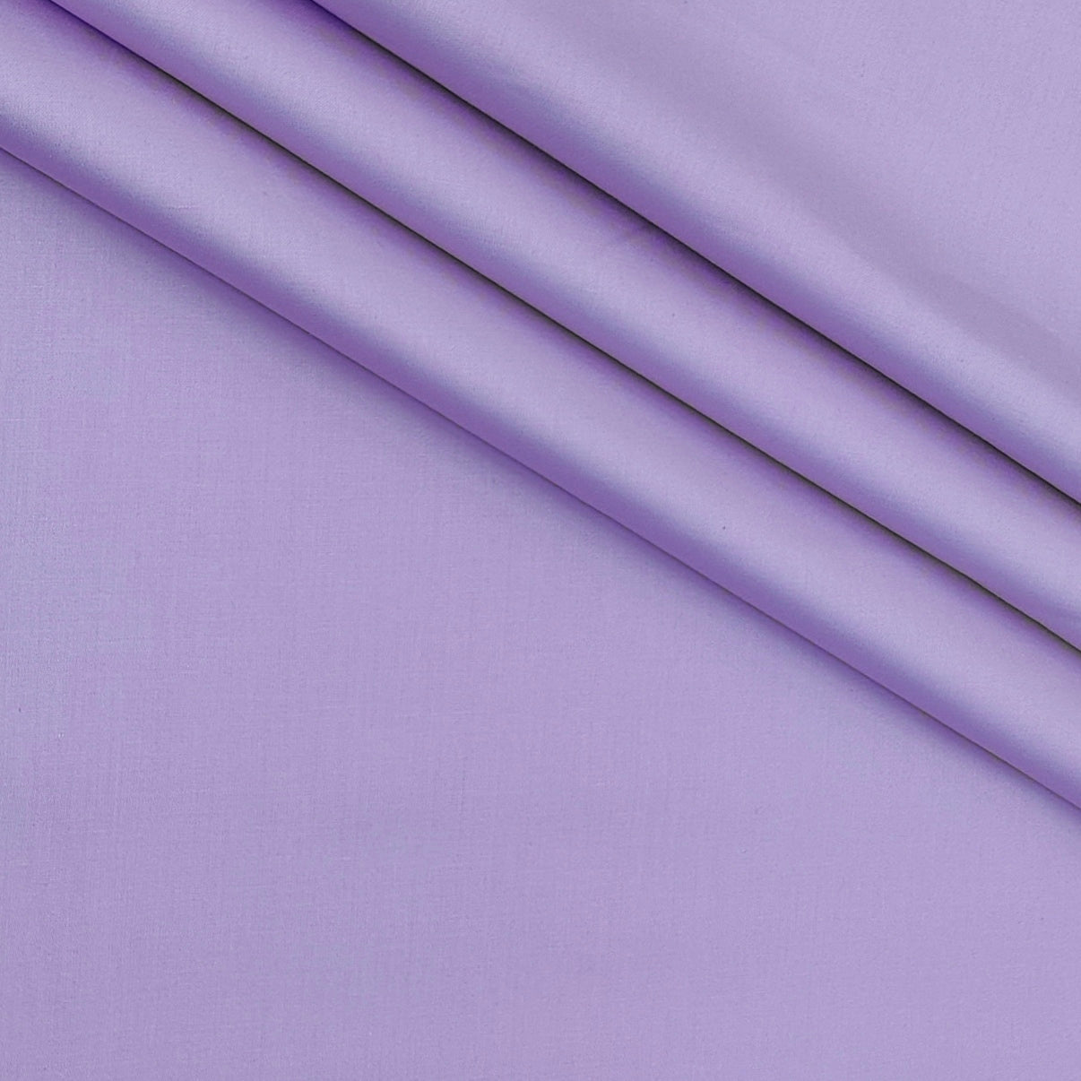 Shirt Fabric Raymond 70s Giza Cotton Plain Colour Lavender